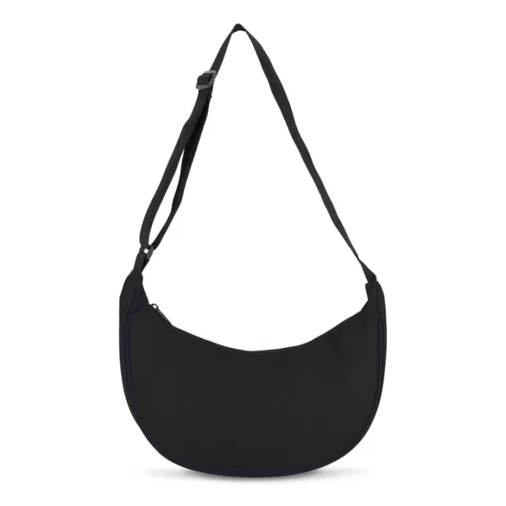 PU-coated R-PET 600D half moon sling bag 20L - LT95358 (N0002)